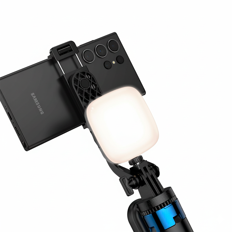 Lampara Led Mini Hoco K29 Selfie Transmisión Iluminación Negro – imagen 2