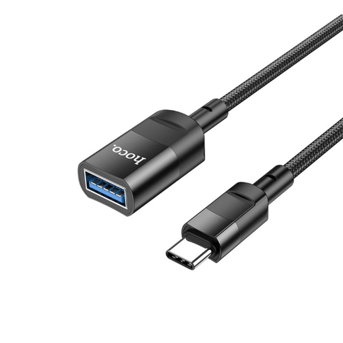 Cable Extensor Tipo C a Usb Otg Hoco U107 Negro – imagen 2
