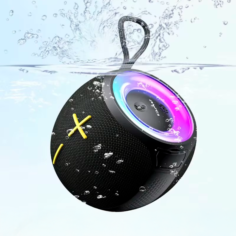 Parlante Bluetooth Awei Ka19 12w Rgb Negro – imagen 2