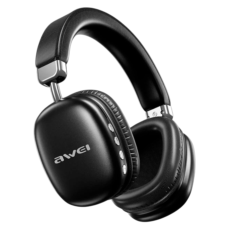 Audífonos Bluetooth Headset Awei At7 Negro – imagen 2