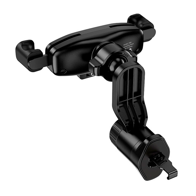 Soporte De Auto Rejilla Hoco H66 Negro – imagen 2