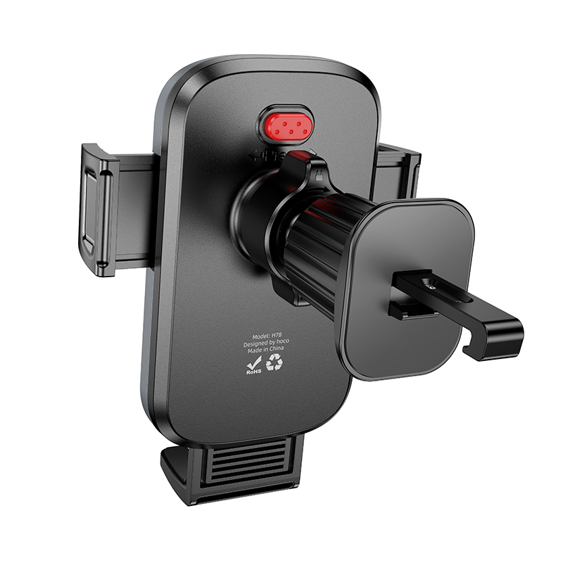 Soporte De Auto Rejilla Hoco H78 Negro – imagen 2