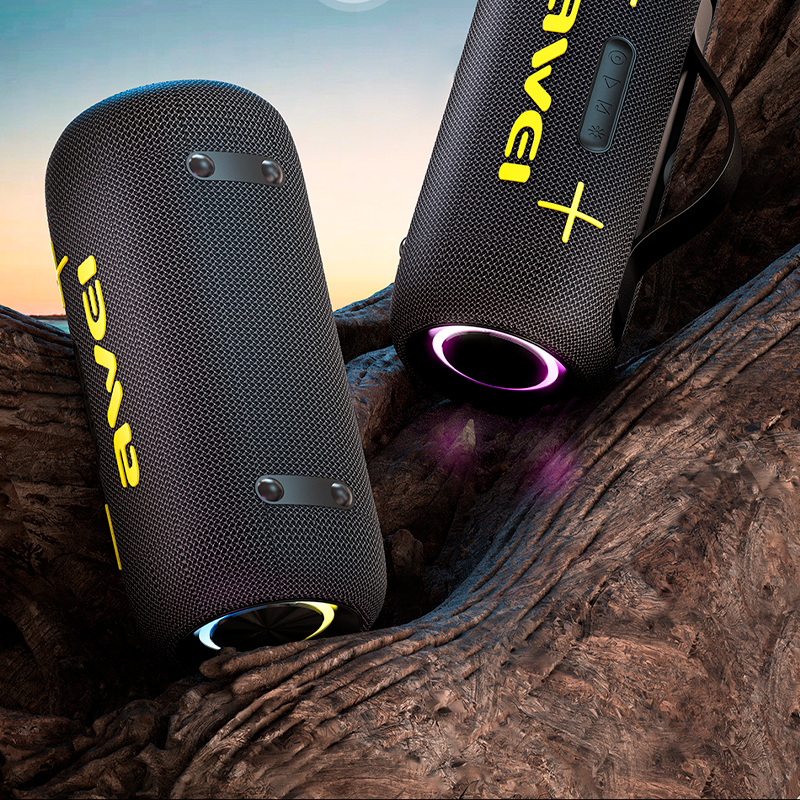 Parlante Bluetooth Awei Ka10 60w Rgb Negro – imagen 2