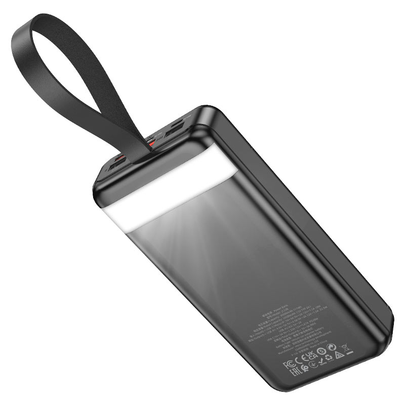 Bateria Portatil Powerbank Hoco J123b Element 30.000 Mah Negro – imagen 2