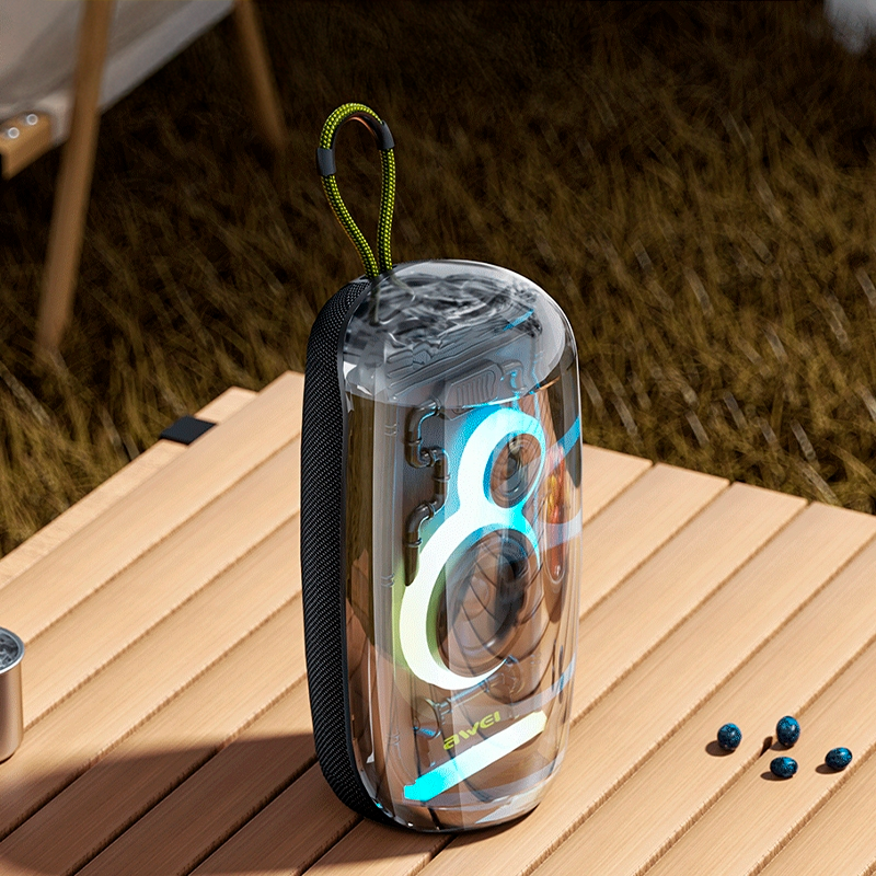 Parlante Bluetooth Awei Ka32 10w Rgb Negro – imagen 2