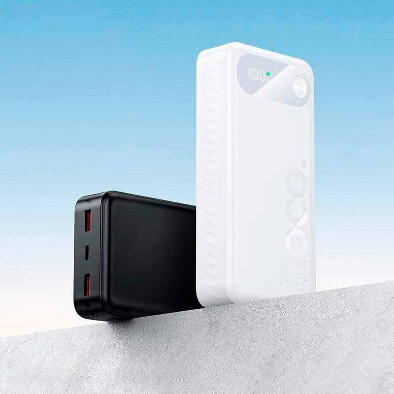 Powerbank Carga Rapida Hoco J154a Victorious 20000 Mah Negro – imagen 2