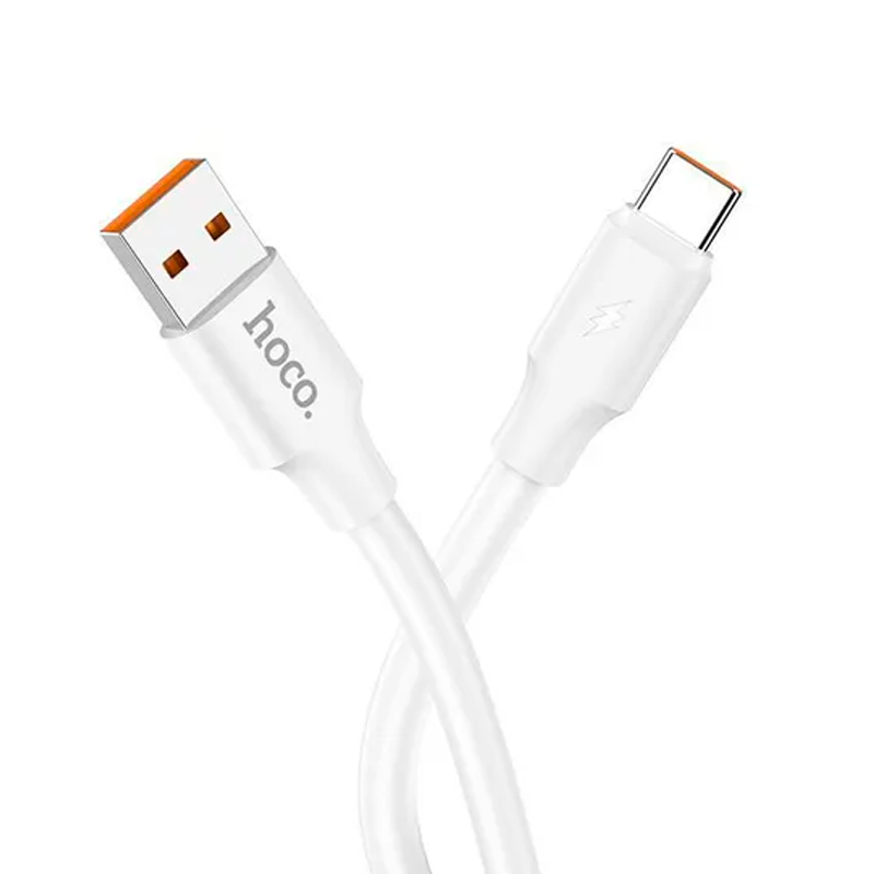 Cable Usb a Tipo C Hoco Du17 Titan 1 Metro Blanco – imagen 2