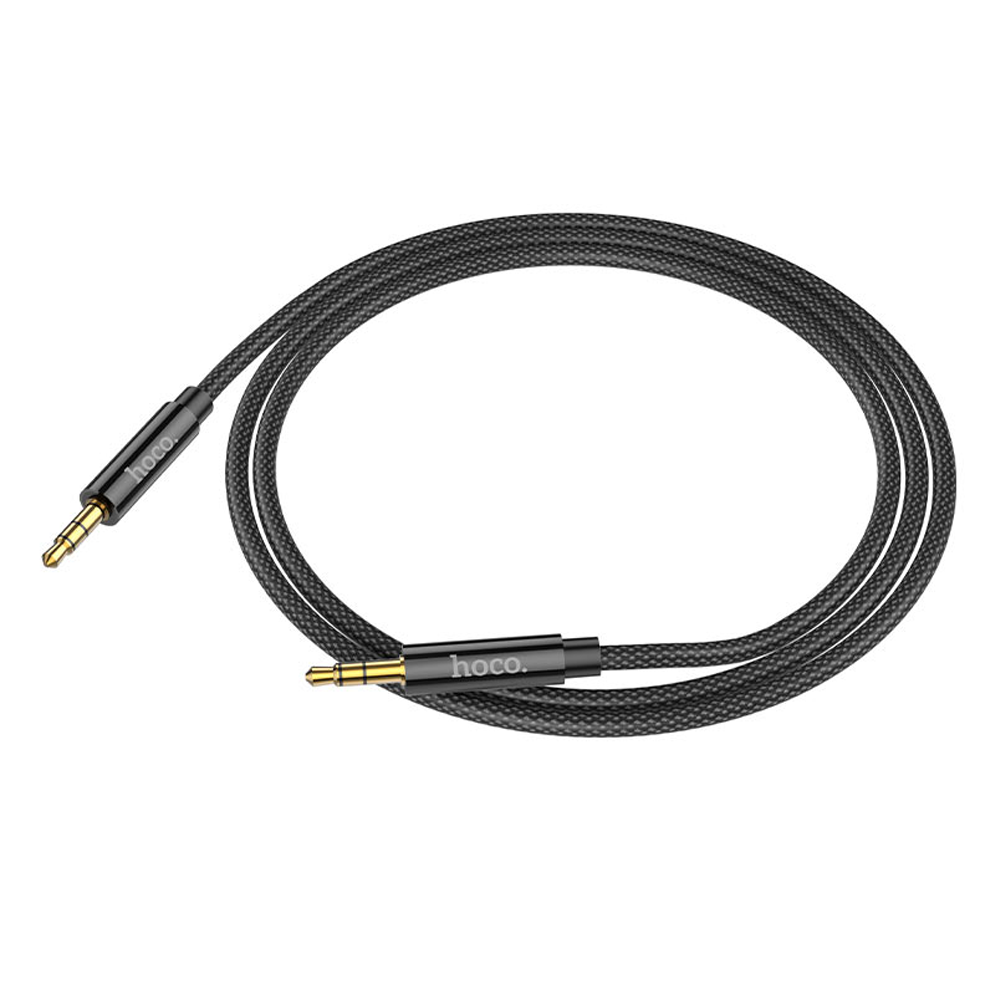 Cable Auxiliar Hoco Upa19 2 Metros Negro – imagen 2