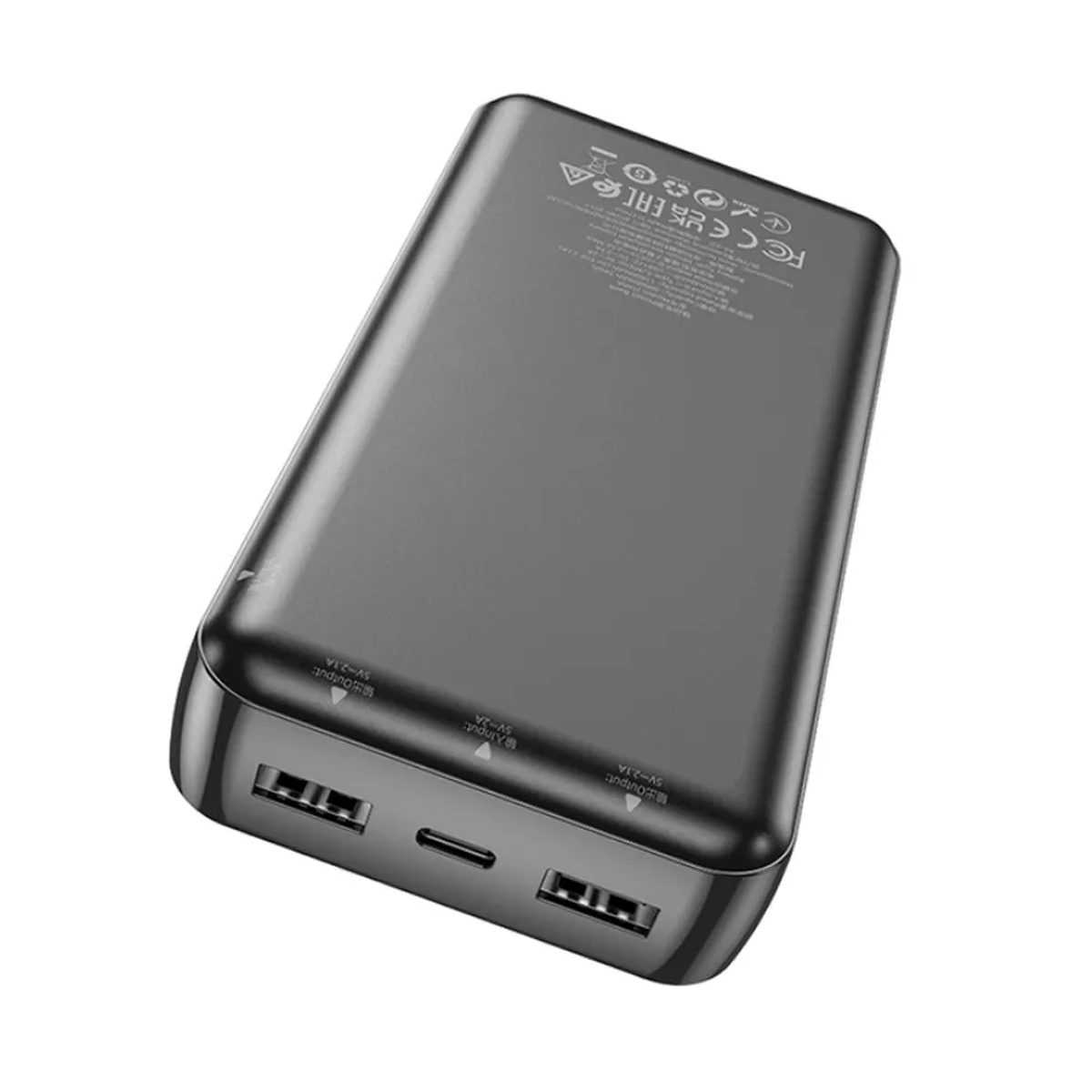 Bateria Portatil Powerbank Hoco J100a 20.000 Mah Negro – imagen 2