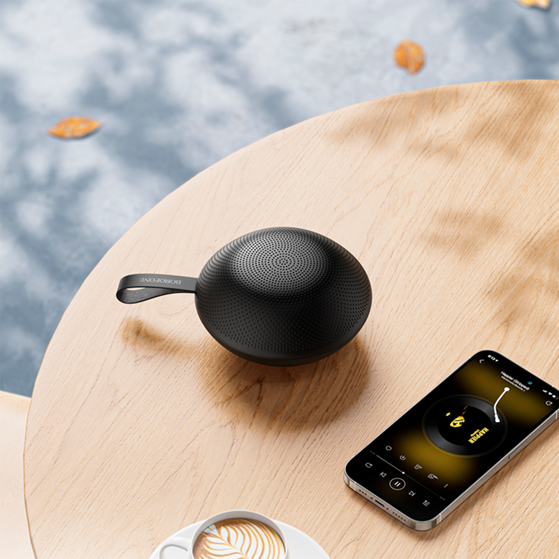 Parlante Inalambrico Bluetooth Borofone Br48 Ufo Tws Negro – imagen 2