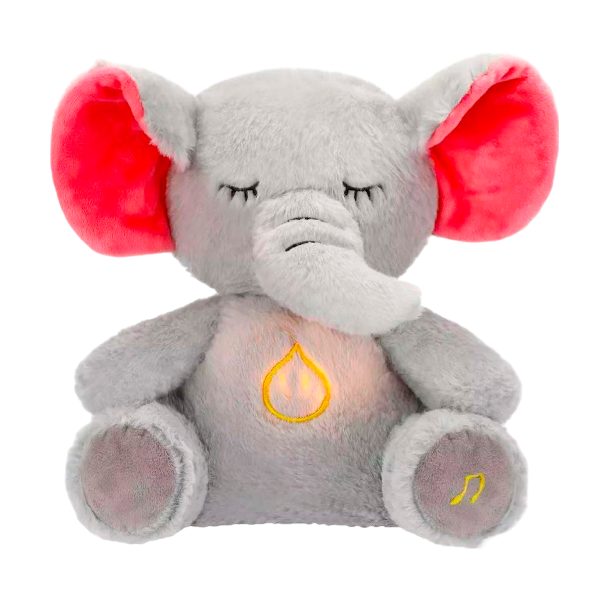 Peluche Que Respira Y Tranquiliza Sonido Anti Estres Elefante