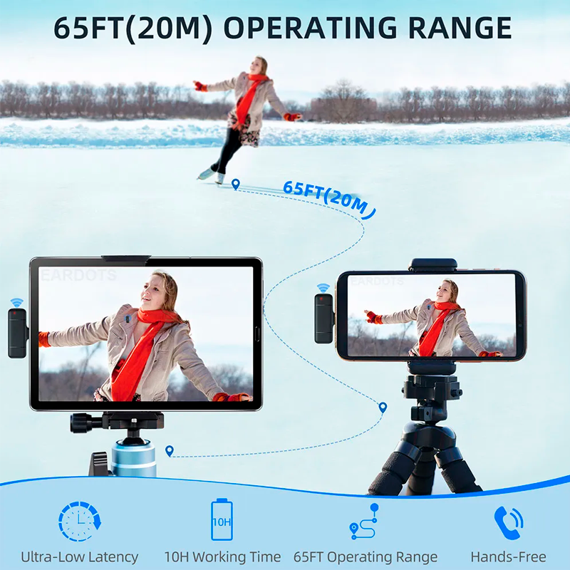 Kit Microfono Externo Motomo K6 Simple Tipo C Negro – imagen 2