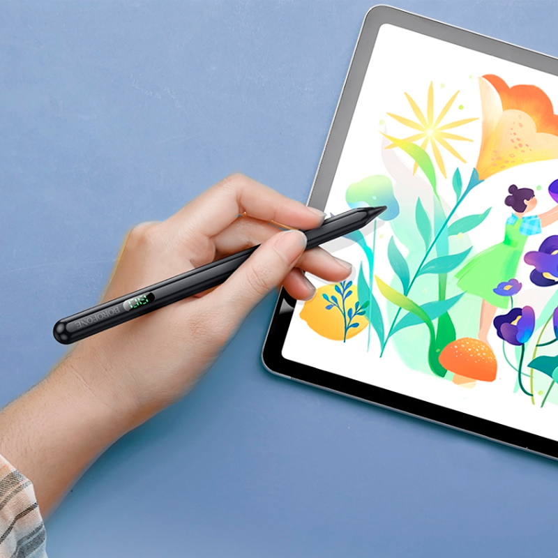 Lápiz Touch Para Tablet Borofone Bg100 Negro – imagen 2