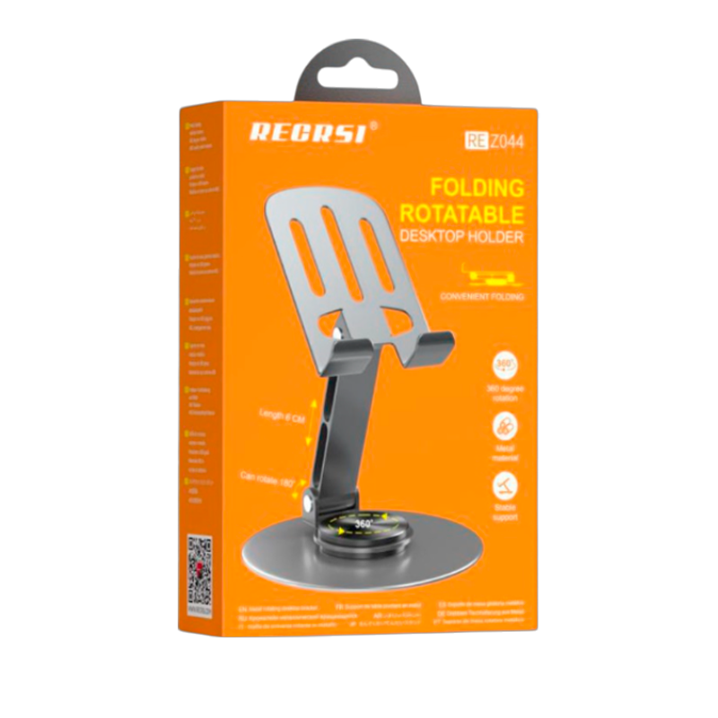 Soporte De Escritorio Para Smartphone Tablet Recrsi Z0044 Gris – imagen 2