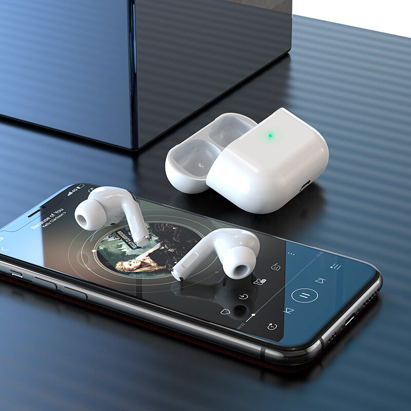 Audífonos In Ear Bluetooth Hoco Ew68 Anc + Enc Blanco – imagen 2