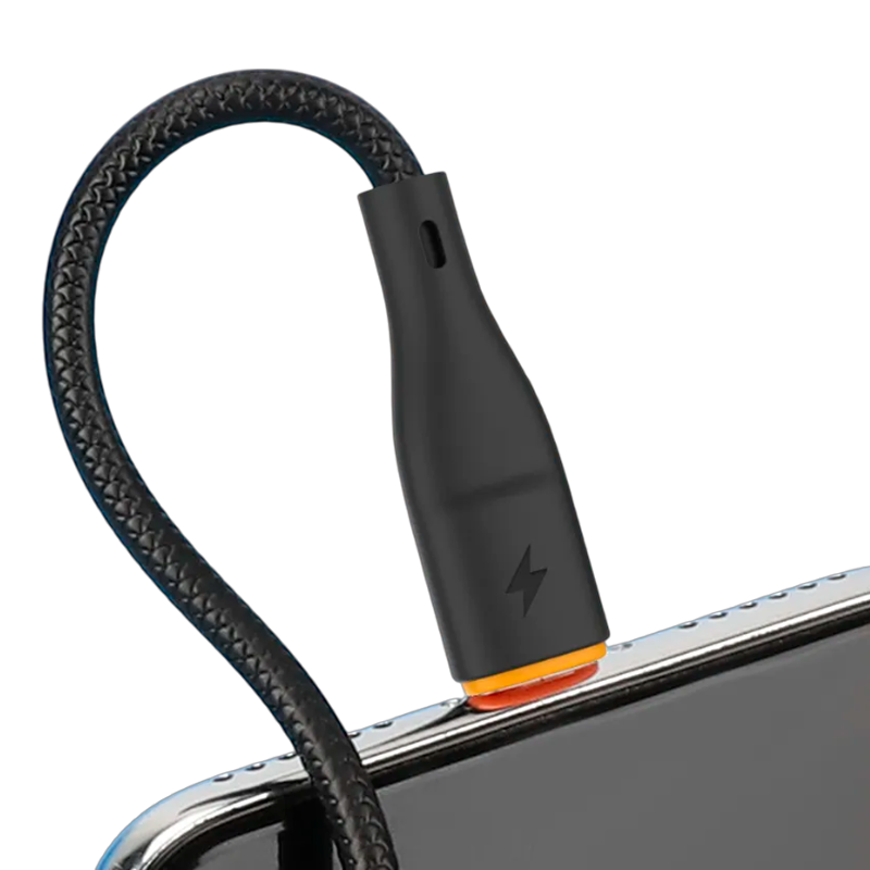 Cable Usb a Micro Usb 2.4a Miccell Vq-d06 Negro – imagen 2