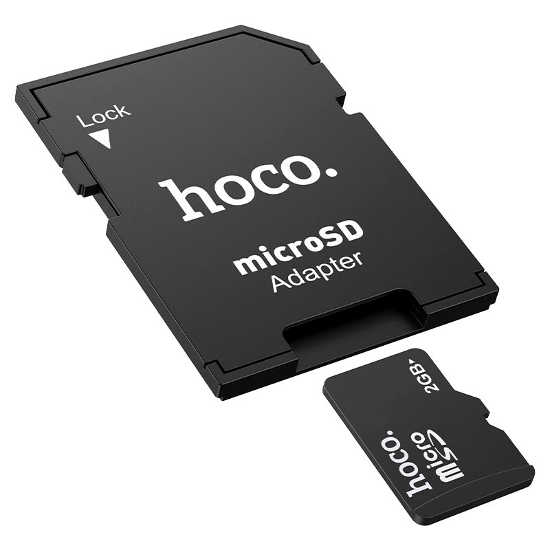 Adaptador Tarjetas Tf a SD Hoco Hb22 Negro – imagen 2