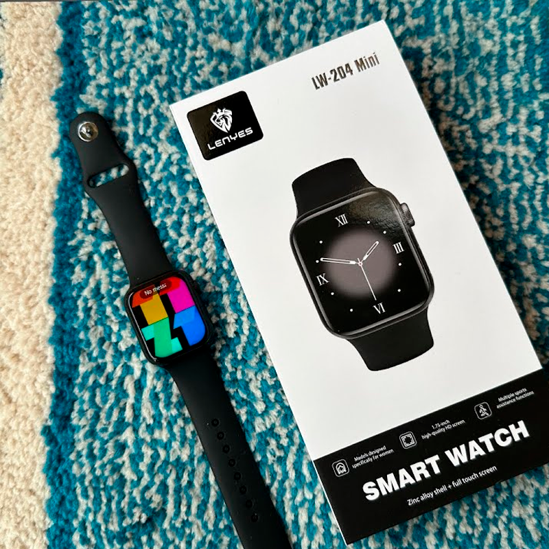 Smartwatch Reloj Inteligente Bluetooth Lenyes Lw204 Mini Rosa – imagen 3