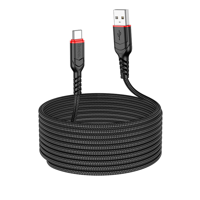Cable Usb a Tipo C 3 Metros Hoco X59 Victory Negro – imagen 2