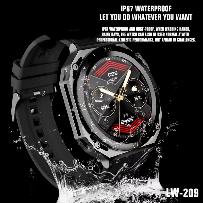 Smartwatch Reloj Inteligente Bluetooth Lenyes Lw209 Negro – imagen 3