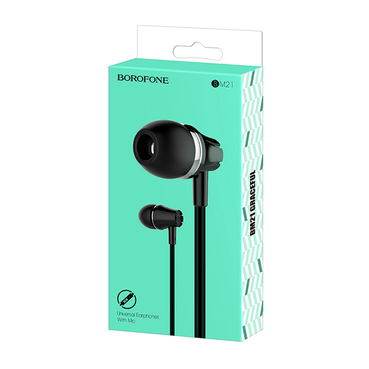 Audífonos In Ear Borofone Bm21 3.5mm Negro – imagen 2