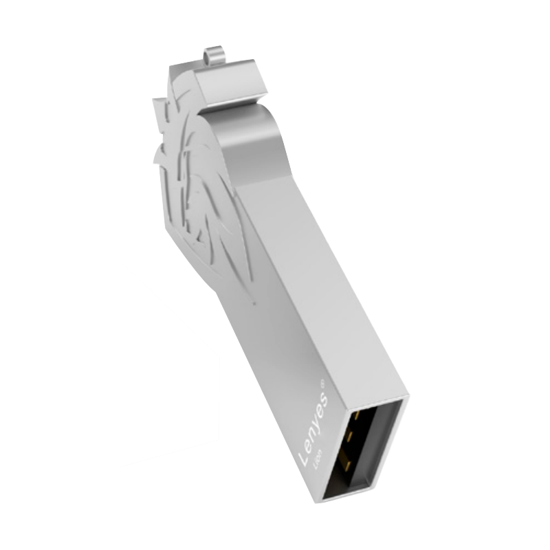 Pendrive Unidad Flash Usb 2.0 Lenyes Lion 32 Gb Gris – imagen 2