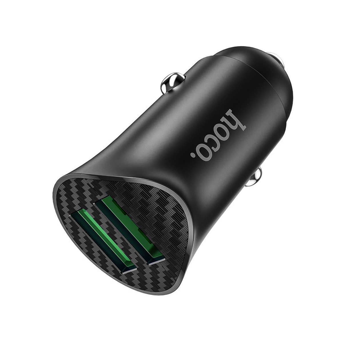Cargador de Auto Hoco Z39 Usb Dual Q3.0 18w Negro