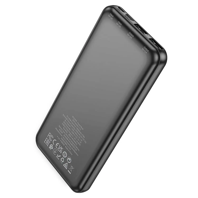 Powerbank Carga Rapida Hoco J123 Element 10000 Mah Negro – imagen 3