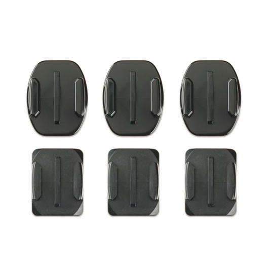 Soportes Adhesivos Curvos y Planos (Curved + Flat Adhesive Mounts)