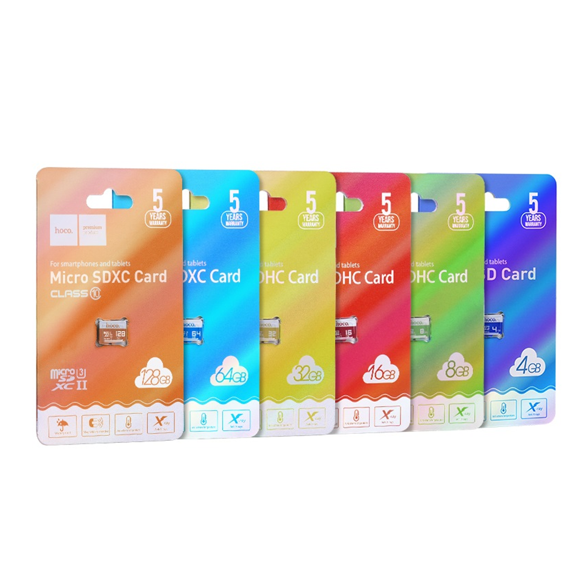 Micro SD Tf Flash Hoco 64 Gb Azul – imagen 2
