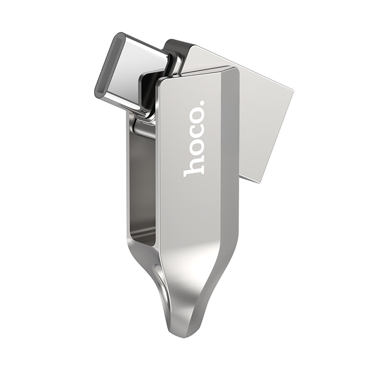 Pendrive Dual Usb 3.0 Tipo C Hoco Ud8 32 Gb Gris – imagen 2