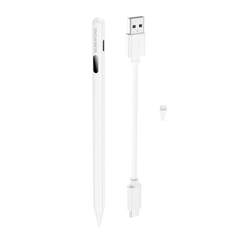 Lápiz Touch Para Tablet Borofone Bg100 Blanco – imagen 3