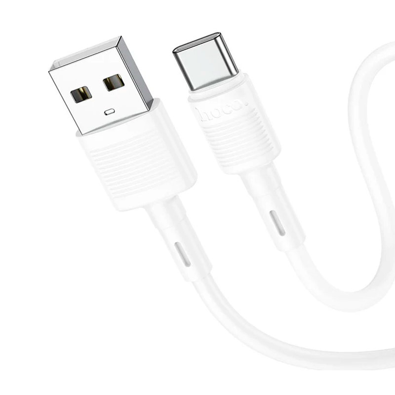 Cable Usb a Tipo C Hoco X83 Victory Blanco – imagen 2