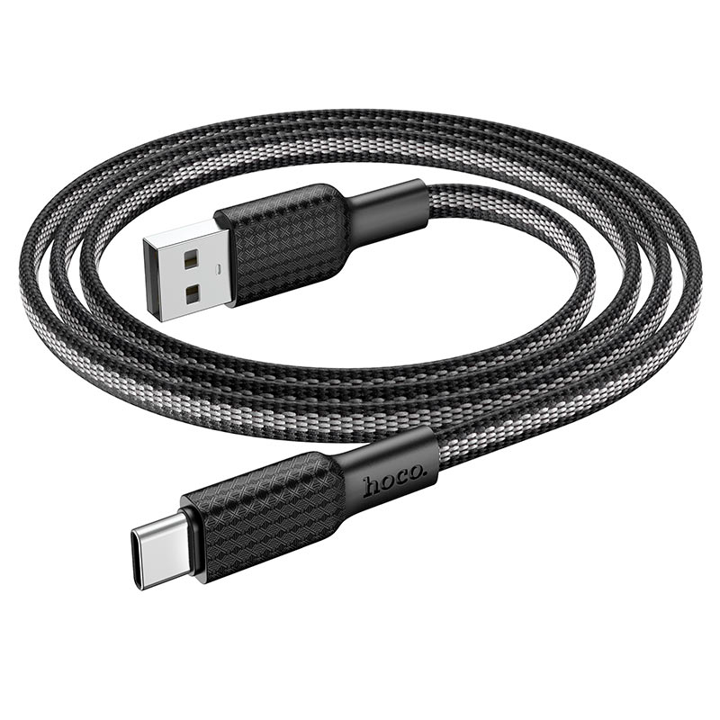 Cable Usb a Tipo C Hoco X69 1 Metro Negro – imagen 2