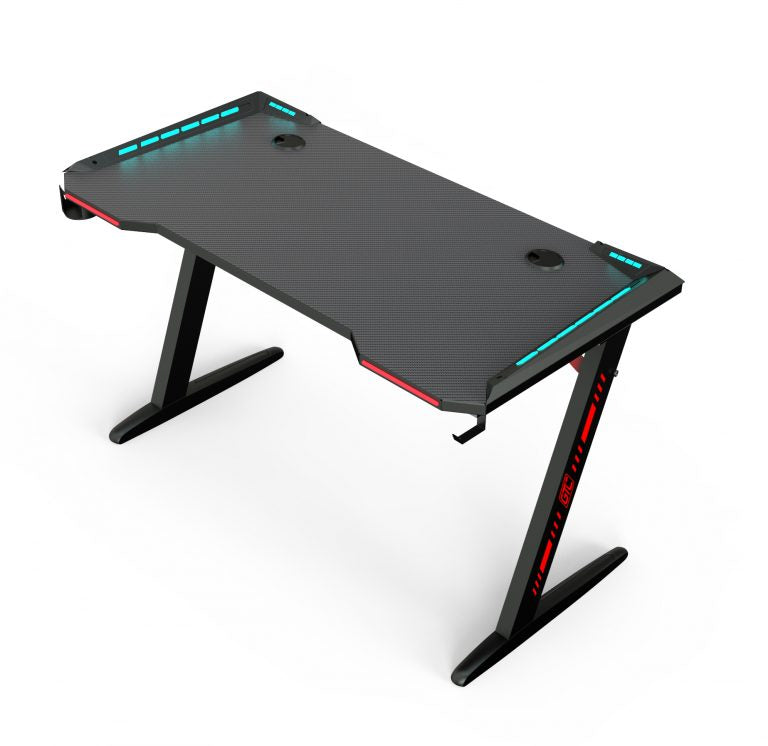 Escritorio Gamer Gtc Gta-001 Luz Led Negro – imagen 4