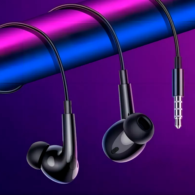 Audífonos In Ear Hoco M101 Pro Crystal 3.5mm Negro – imagen 2