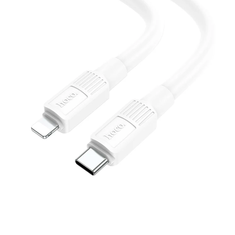Cable Tipo C a Lightning Hoco X84 1 Metro Blanco – imagen 2
