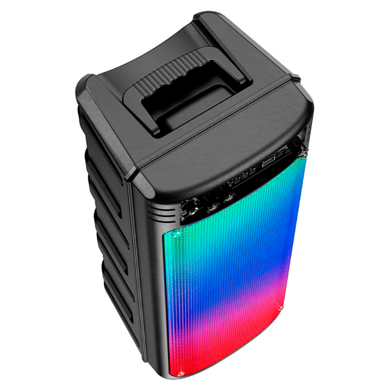 Parlantes Bluetooth Hoco Bs52 Rgb Fm Aux Tf Negro – imagen 2