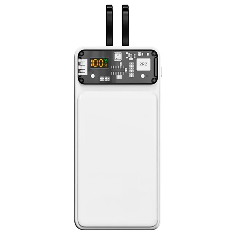 Bateria Portatil Powerbank Motomo Mo-036 20.000 Mah Blanco – imagen 2