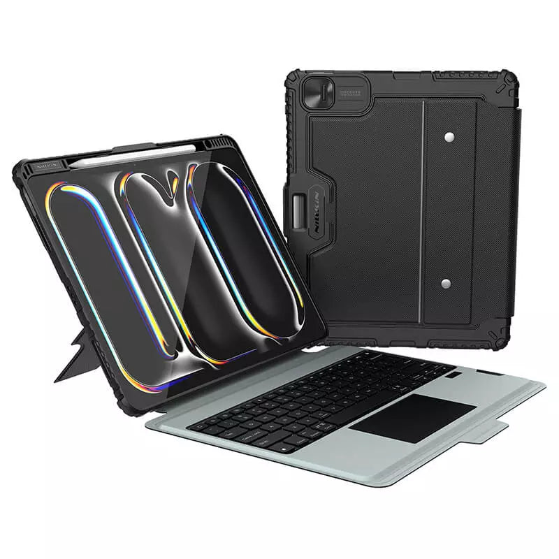 Carcasa Nillkin Con Teclado Retroiluminado Para Ipad Air 13 2026 2025 2024