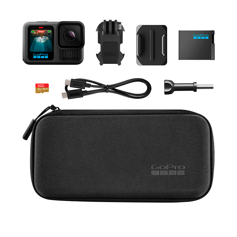 Camara Gopro Hero 13 Black Specialty Bundle Negro