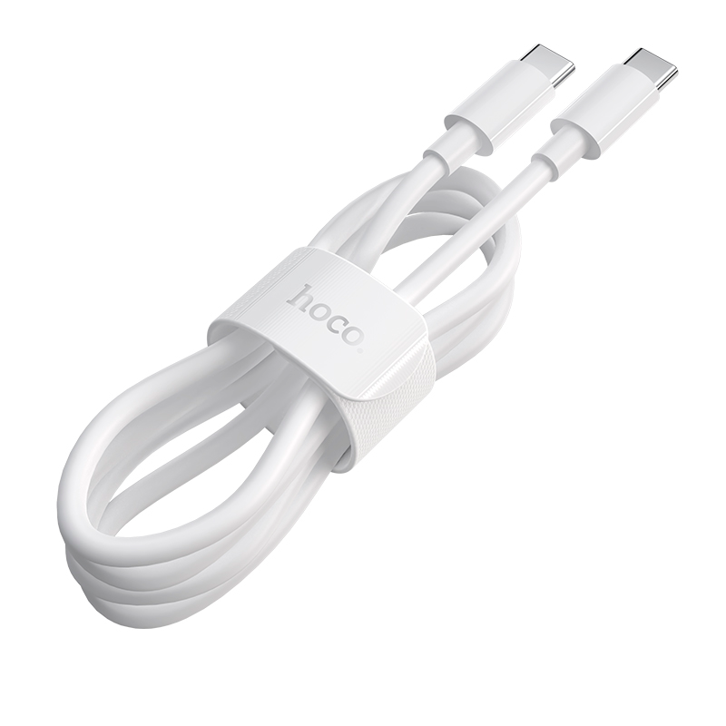 Cable Tipo C a Tipo C 100w Hoco X51 High Power 2M Blanco – imagen 2