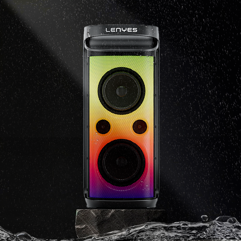 Parlante Bluetooth Lenyes S833 Karaoke Party 360w Negro – imagen 2