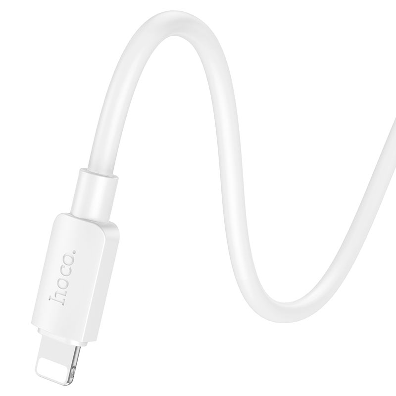Cable Usb a Lightning 2.4a Hoco X96 Hyper 1 Metro Blanco – imagen 2