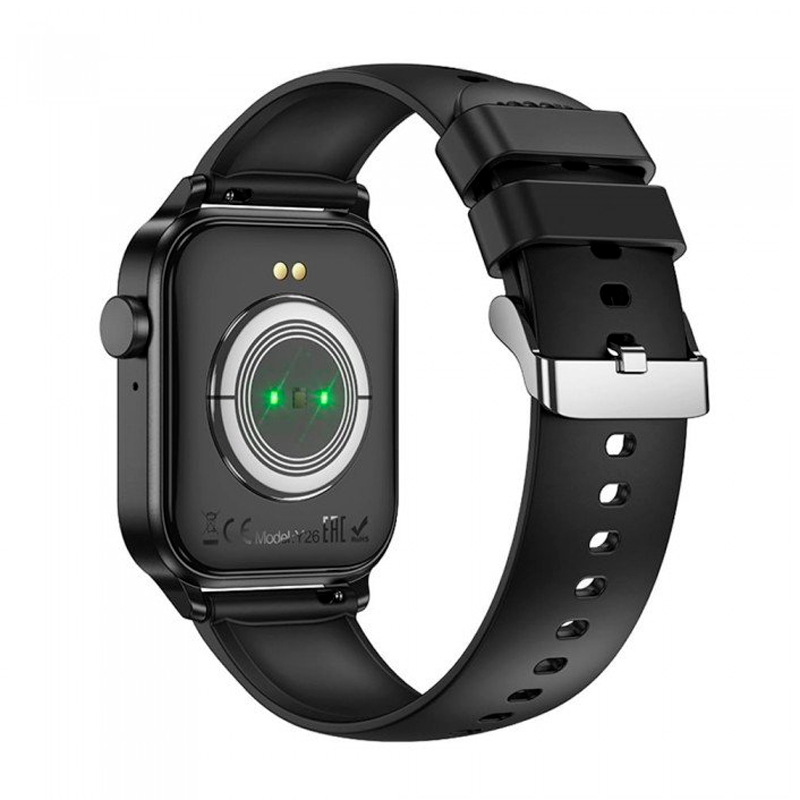 Smartwatch Reloj Inteligente Bluetooth Hoco Y26 Smart Negro – imagen 2