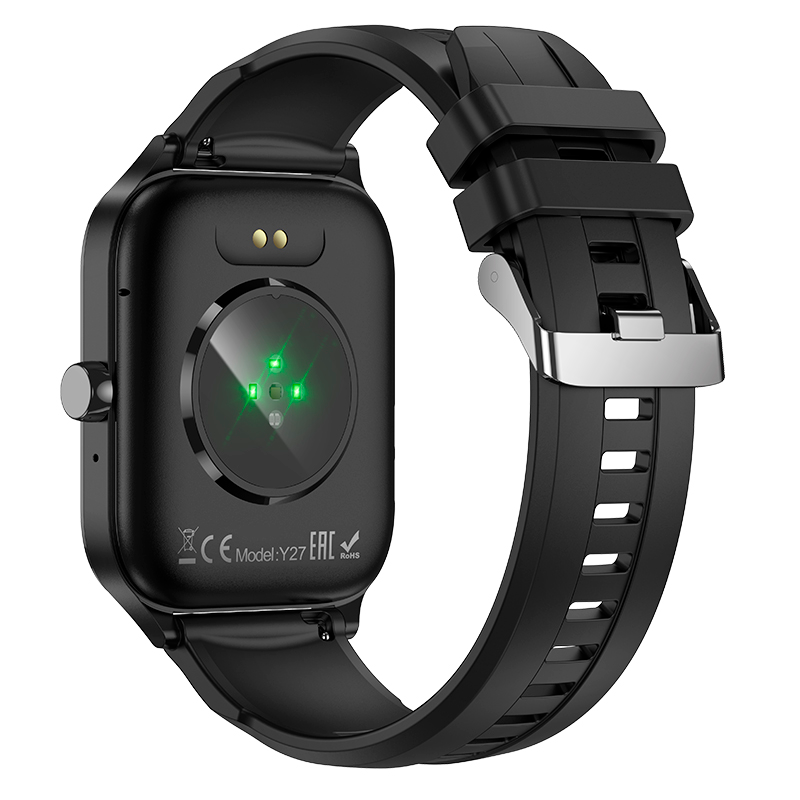 Smartwatch Reloj Inteligente Bluetooth Hoco Y27 Smart Negro – imagen 2