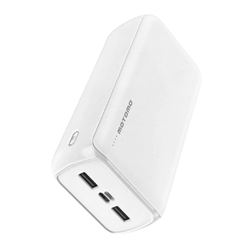 Bateria Portatil Powerbank Motomo Pobamo37 20.000 Mah Blanco
