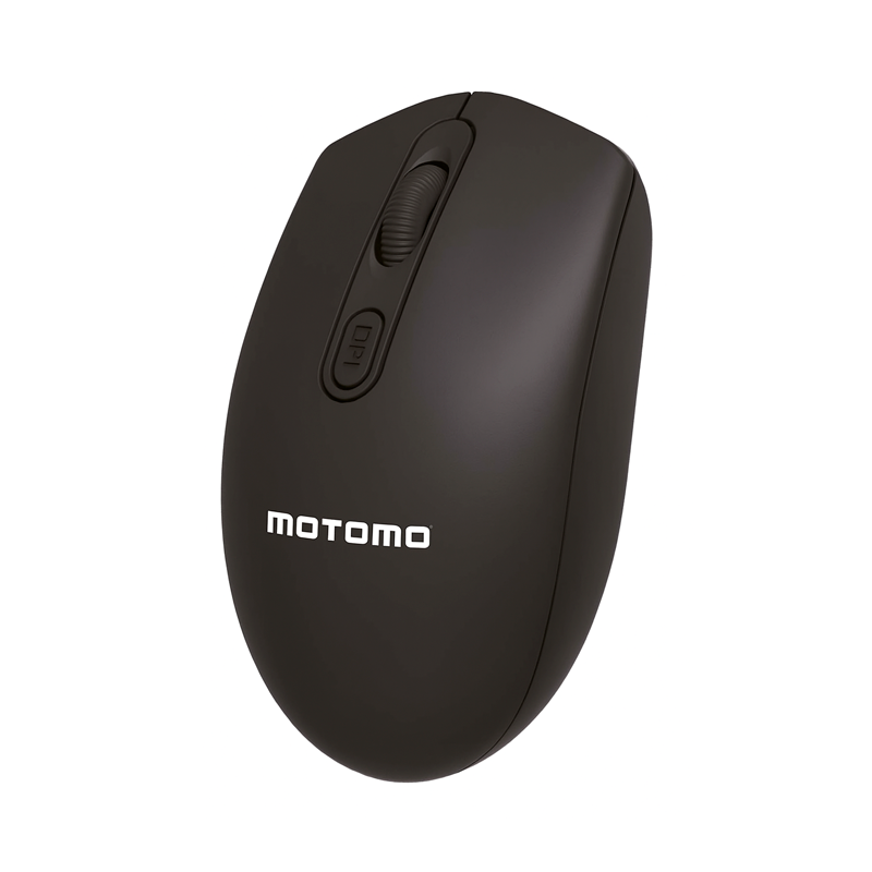 Mouse Inalambrico Motomo W70 1200 Dpi Negro – imagen 2