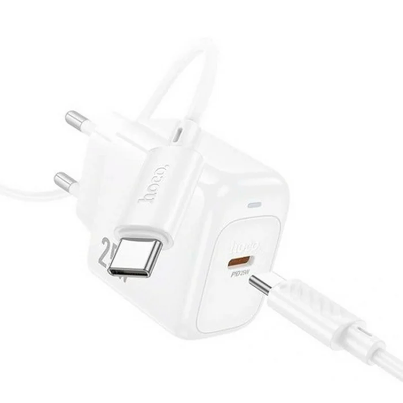 Cargador Carga Rapida Hoco Cs53a 25w + Cable Tipo C a Tipo C – imagen 2