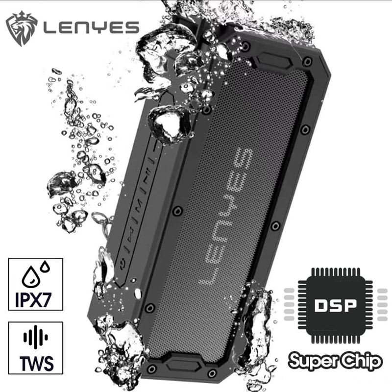 Parlante Bluetooth Lenyes S108 Resistente Al Agua 40w Negro – imagen 2
